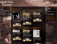 Tablet Screenshot of booneknife.com